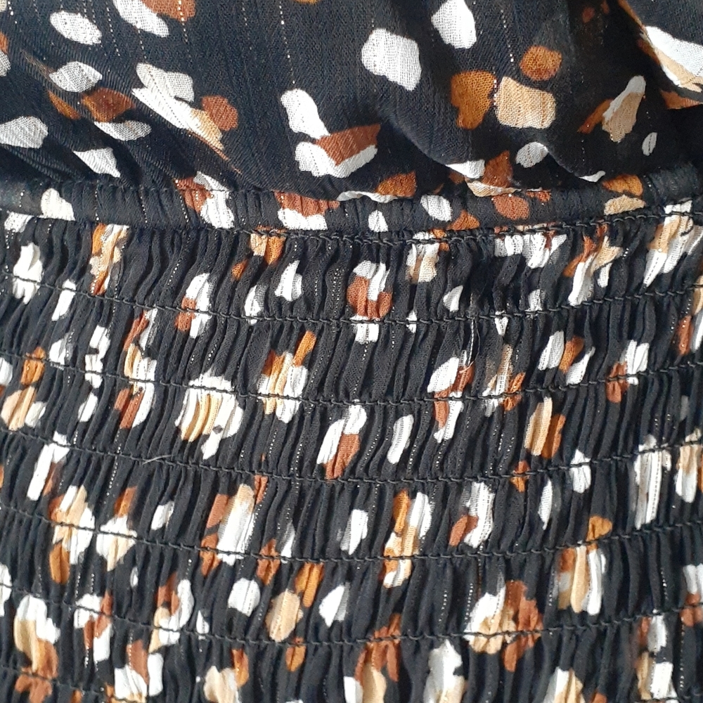 ROW A shirred midi dress - Picture 3 of 10